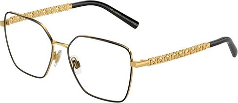 Dolce & Gabbana Eyeglasses DG 1351 1334 Gold/Black in Kuwait