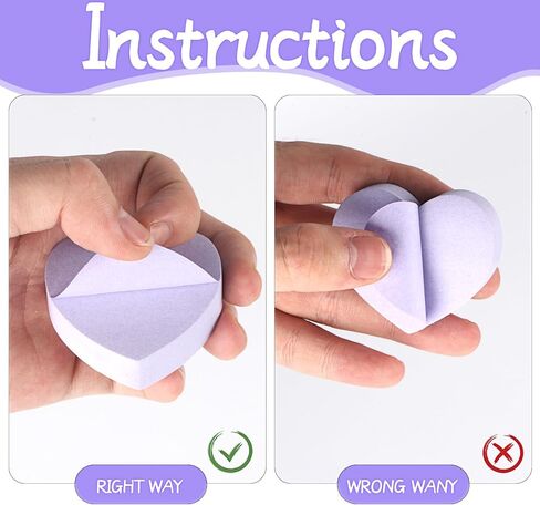 ملاحظات لاصقة على شكل قلب، 10 وسادات ملاحظات لاصقة على شكل قلب، 2 × 1.7 بوصة وسادات ملاحظات ذاتية اللصق إبداعية، وسادات ملاحظات ذاتية اللصق لطيفة وملونة للمنزل والمكتب، 120 ورقة/وسادة in Kuwait