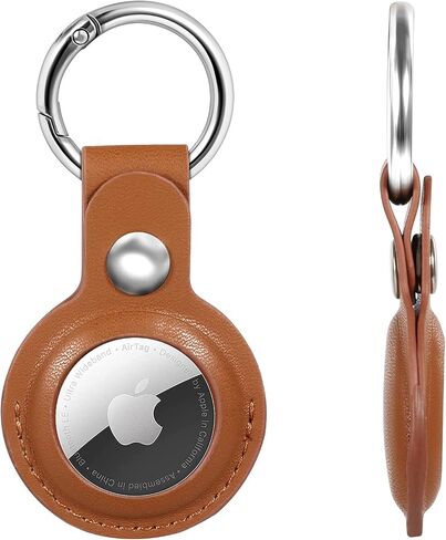 Airtags Case Anti-Scratch Protective Skin Compatible with AirTag Tracker Finder Keychain (Plating Color) in Saudi Arabia