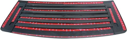 LOSTAR Black Hood for 2006-2010 Hummer H3 Deck Ve-nt Panel Handle Cover Trim in Saudi Arabia