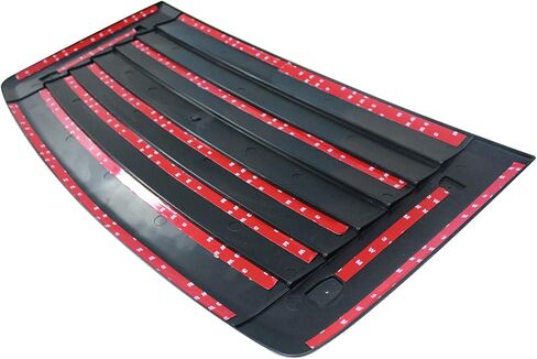 LOSTAR Black Hood for 2006-2010 Hummer H3 Deck Ve-nt Panel Handle Cover Trim in Saudi Arabia