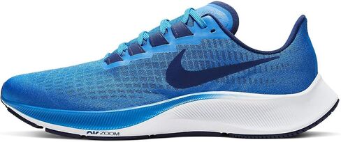 Nike Men's Air Zoom Pegasus 37 Shoe, Photo Blue Blue Void White, 15 in Saudi Arabia