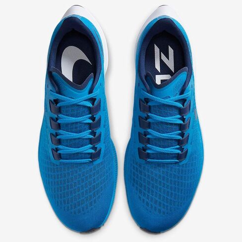 Nike Men's Air Zoom Pegasus 37 Shoe, Photo Blue Blue Void White, 15 in Saudi Arabia