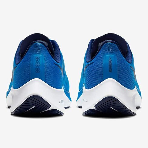 Nike Men's Air Zoom Pegasus 37 Shoe, Photo Blue Blue Void White, 15 in Saudi Arabia