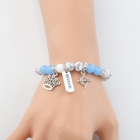 MYOSPARK Princess Merida Gift Brave Bracelet Gift for Girl Fairy Tales Princess Jewelry Fairy Tales Fans Gift in Saudi Arabia