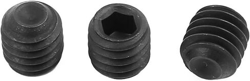 uxcell 10Pcs Metal Black M3x3mm Hex Socket Grub Screw for RC Model Spare Part in Saudi Arabia