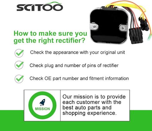 SCITOO FRRPO007 منظم الجهد الكهربائي المعدل 2008-2009 لبولاريس رينجر 500 2007-2009 لبولاريس رينجر 700 in Saudi Arabia