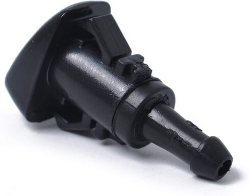 فوهة الزجاج الأمامي من Exerock 5113049AA، مجموعة رذاذ ممسحة للزجاج الأمامي بفتحة واحدة متوافقة مع PT Cruiser Dodge Avenger Journey Jeep Compass 5113049AA in Kuwait