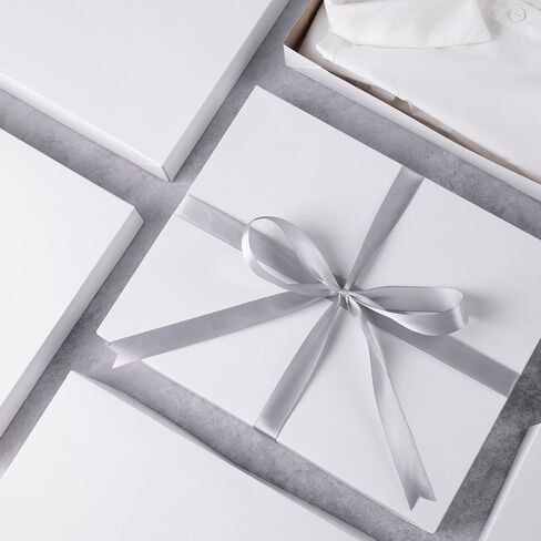 JOHOUSE 5PCS Gift Boxes with Lids, Gift Box Bulk Brown Shirt Boxes for Gifts 11.8 x 9.5 x 1.6 Inches in Saudi Arabia