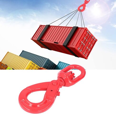 YWBL-WH Swivel Hooks Heavy Duty Self Lock Rigging Swivel Hook G80 Crane Hook Steel Safety Rotating Hooks for Ships Automobiles in Saudi Arabia