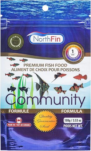 Northfin Fish Food Community Formula Slow Sinking Pellets (1mm 100g) in Saudi Arabia