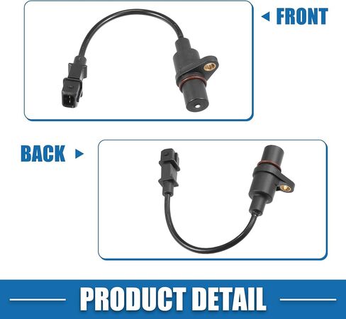 Engine Crankshaft Position Sensor No.39180-26900/3918026900 Camshaft Sensor for Hyundai Accent 2007-2011 Plastic Black in Saudi Arabia