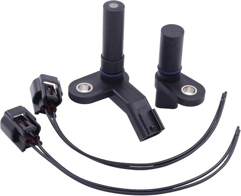 MOTOKU Engine Camshaft Crankshaft Position Sensor with Wire Connectors Kit for Ford Jaguar Lincoln Mercury Expedition Mustang Excursion Explorer E150 E250 F150 F250 F350 F450 F550 Town Car Navigator in Saudi Arabia