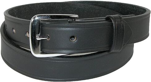Boston Leather Men's 1.25" 10-12 oz Bridal Leather Work Belt in Saudi Arabia