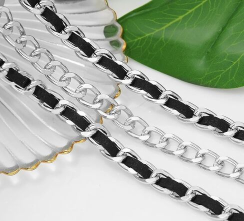 Women's Chain Belts Fashion Layered Flocking Cloth Belts Metal Waist Chain for Dress Vest Jeans in Kuwait