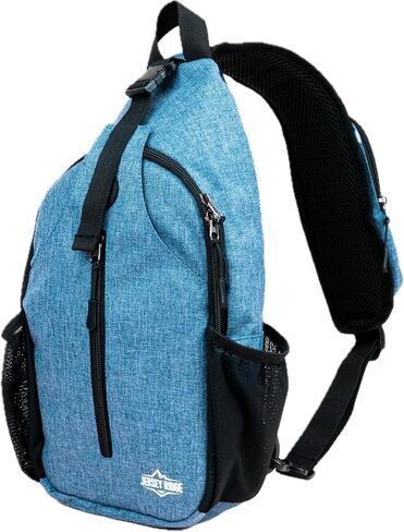 Crossbody Sling Bag – Anti-Theft Carryall Daypack Backpack with Adjustable Chest Strap for Travel or Hiking in Saudi Arabia