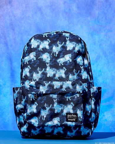 Loungefly WB Harry Potter Patronus Collection Nylon Backpack, Amazon Exclusive in Saudi Arabia
