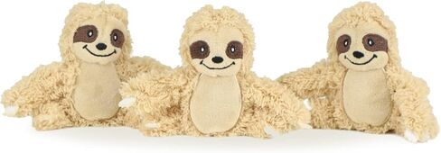 Interactive Squeaky Dog Toys Plush Sloth Dog Toy, Stuffing Woodland Friends Burrow, Squeaky Plush Dog Toy for Small Medium Large Dogs (Large) in Saudi Arabia