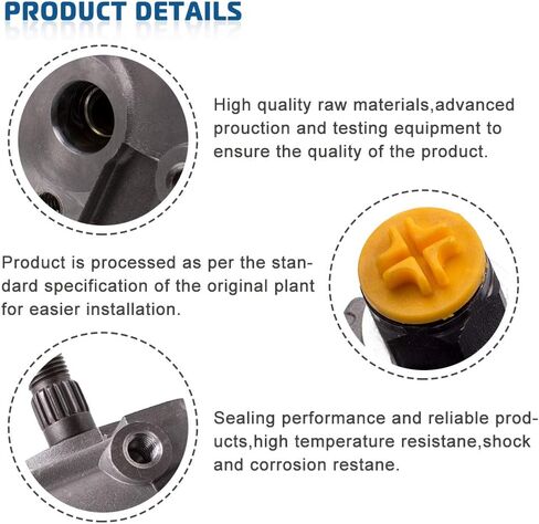 Power Steering Pump Compatible with 2004-2007 Toyota Highlander 95-06 Toyota Camry 95-04 Toyota Avalon 98-03 Toyota Sienna 99-03 Solara 97-01 ES300 04-06 RX330 Power Assist Pump Replace # 21-5931 in Saudi Arabia