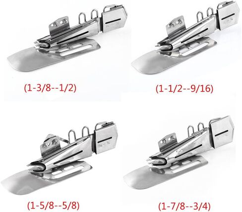 ماكينة خياطة صناعية ذات غطاء واحد قابلة للطي مجلد خياطة مسطح (1-7/8 بوصة-3/4 بوصة) in Kuwait