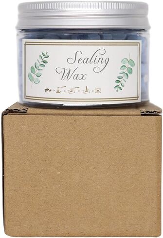 230 Pcs Sealing Wax Beads for Wax Seal Stamp, Perfect for Cards Envelopes, Wedding Invitations, Wine Packages, Gift Wrapping (Dusty Blue) in Saudi Arabia