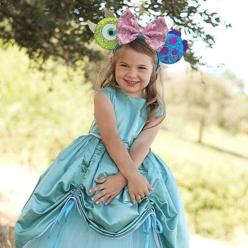 Mouse Ears Headband Birthday Decorations For Women Stitches Birthday Headband Accessorize The Party With Princess in Saudi Arabia