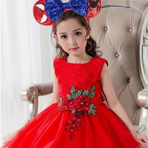 Mouse Ears Headband Birthday Decorations For Women Stitches Birthday Headband Accessorize The Party With Princess in Saudi Arabia