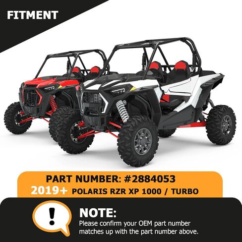 WeiSen IP67 RZR XP Fang Lights, Turn Signal lights & Center Taillight Assembly, Street Legal Rear Brake Lights Compatible with 2019-2024 Polaris RZR XP 1000/Turbo (replace OEM #2884053#2413431) in Saudi Arabia