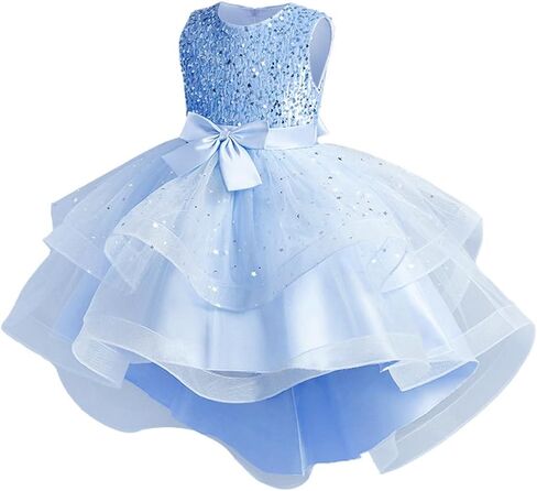 Girls' Special Occasion Dress - Ball Gown - Lace - Sequin - Birthdays - Weddings in Saudi Arabia