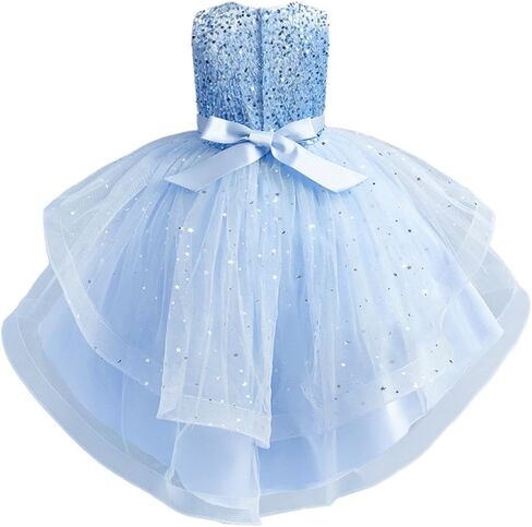 Girls' Special Occasion Dress - Ball Gown - Lace - Sequin - Birthdays - Weddings in Saudi Arabia