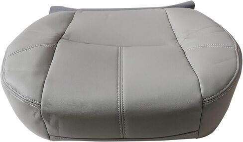 833 Gray Driver or Passenger Side Bottom Replacement Leather Seat Cover Compatible with Chevy Silverado Tahoe Suburban Avalanche GMC Yukon Sierra 2007 2008 2009 2010 2011 2012 2013 2014 in Kuwait