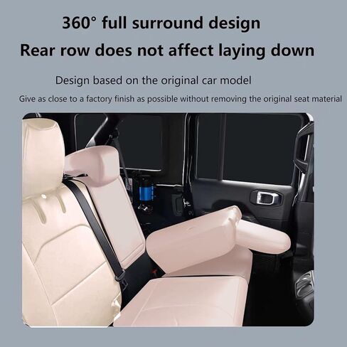 Car Seat Covers Custom Fit for Jeep Gladiator 2020-2024 with Waterproof Leather and Airbag Compatible Automotive Vehicle Cushion Protector Easy to Install in Saudi Arabia