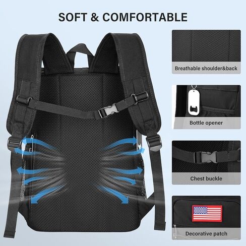 Cooler Backpack, Backpack Coolers Insulated Leak Proof, Large Capacity Waterproof Cooler Bag, Portable Lightweight Beach Travel Camping Lunch Backpack for Men and Women in Kuwait