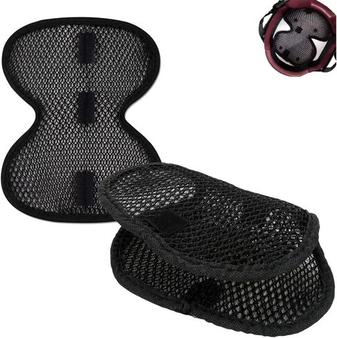 2 حزمة دراجة نارية خوذة بطانة الحشو الصيف شبكة التبريد الجمجمة الداخلية وسادة ثلاثية الأبعاد قابلة لإعادة الاستخدام قابل للغسل منصات بطانة تنفس للدراجات الكهربائية خوذات دراجة الشارع in Kuwait