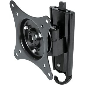 ARCTIC W1A - ذراع شاشة قابل للتركيب على الحائط مع نظام تثبيت سريع، شاشات وأجهزة تلفزيون فائقة الاتساع تصل إلى 43 بوصة/49 بوصة، يصل وزنها إلى 20 كجم (44 رطلاً)، دوران 360 درجة - أسود in Kuwait