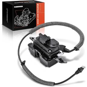 A-Premium Rear Tailgate Trunk Latch Lock Actuator Compatible with Jeep & Dodge Vehicles - Caliber 2007-2012, Compass 2007-2017, Grand Cherokee 2005-2006, Sport Utility - Replace# 04589176AC, 4589176AA