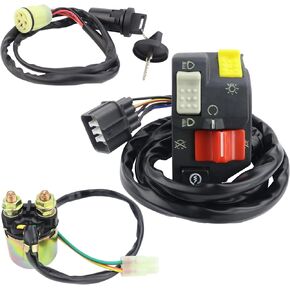 Handlebar Switch Start Stop Headlight & Relay & Switch for Honda Fourtrax Rancher 350 TRX350FM TRX350TM 2000-2005 35020-HN5-671 in Kuwait