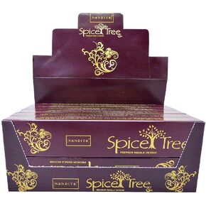 Nandita Premium Spice Tree Incense Sticks 15 GM - Relaxing, Stress Relief, Meditation, Refreshing, Sensuality & Energizing Incense Gift Pack. by ATCUSA (3)