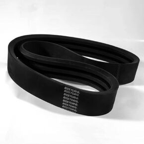 BESTORQ 4/B65 Rubber V-Belt, Banded Black, 68" Length x 2.91" Width x 0.55" Height