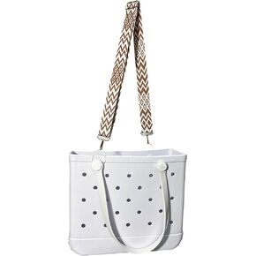 Removable Straps with Wire Loop Accessories for Bogg Bag,Wide Shoulder Adjustable Strap Crossbody for Handbag Beach Tote Bag
