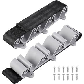 2 pack Boating Vertical Fishing Rod Holders,Fishing Rod Holder,Boating Vertical Fishing Rod Rack for Storage,Fishing Pole Strap for Boat Deck