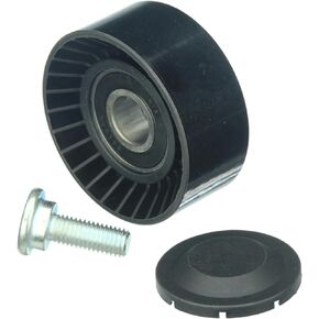 URO Parts 11287545296-P Drive Belt Tensioner Pulley, Pulley only; Includes Cap & Bolt