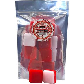 Wax Melts | Peppermint + Eucalyptus | Strongly Scented | Lasting Fragrance | Scented Wax Melts | Aromatherapy | Wax Melts Bulk | Handcrafted USA (Premium Wax Blend, 8oz)