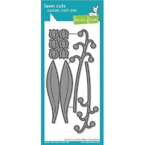 Lawn Fawn LF3377 Lovely Lily of The Valley Dies