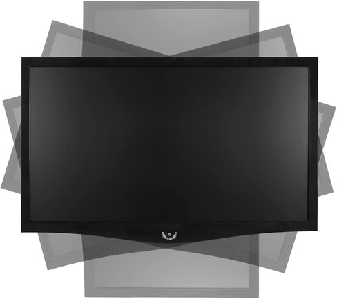 ARCTIC W1A - ذراع شاشة قابل للتركيب على الحائط مع نظام تثبيت سريع، شاشات وأجهزة تلفزيون فائقة الاتساع تصل إلى 43 بوصة/49 بوصة، يصل وزنها إلى 20 كجم (44 رطلاً)، دوران 360 درجة - أسود in Kuwait