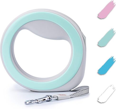 مقود كلب قابل للسحب بدون استخدام اليدين من WAUDOG للكلاب الصغيرة والمتوسطة والكبيرة - مقود كلب عاكس قابل للسحب - مقود للحيوانات الأليفة قابل للسحب مع قفل فرامل بيد واحدة - 9.5 قدم (أخضر) in Kuwait