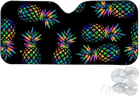 Funny Turtles Car Windshield Sun Shade, Universal Fit Most Cars, SUVs, Car Visor to Keep Your Vehicle Cool in Saudi Arabia