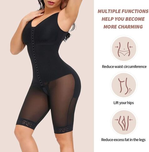 M MYODRESS Fajas Columbianas Reductora y مولديدورا ليفانتا كولا لكامل الجسم ملابس داخلية للنساء بعد الولادة التحكم في البطن in Kuwait