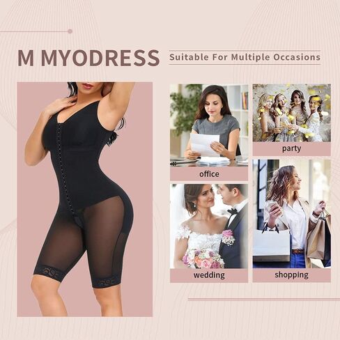 M MYODRESS Fajas Columbianas Reductora y مولديدورا ليفانتا كولا لكامل الجسم ملابس داخلية للنساء بعد الولادة التحكم في البطن in Kuwait