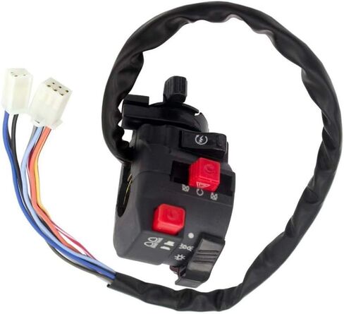 5 وظيفة 9 سلك الصينية ATV اليسار تجميع مفتاح قتل بدء ضوء خنق التبديل ل 150cc 200cc 250cc 300cc ATV in Kuwait